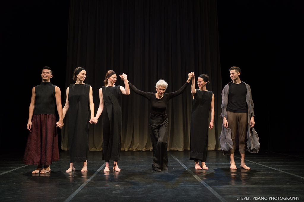 The company takes a bow after performing